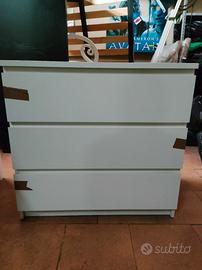 cassettiera Ikea 3 cassetti MALM