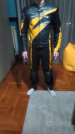 Tuta da moto Spidi in vera pelle