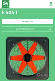 Aspiratore vortice E 404 T