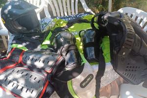abbigliamento motocross Winnet usato