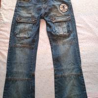 Jeans Cargo Frankie Morello Vintage Tg 32/33 US