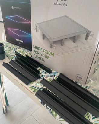 AdapTableTop con kit led-ripiano per Giochi Tavolo
