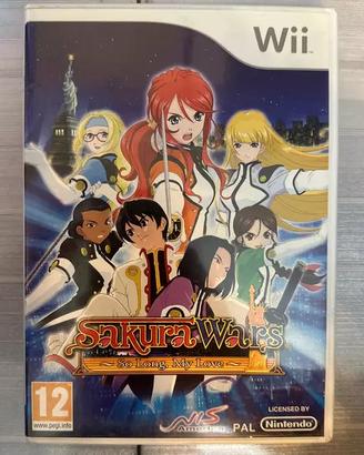 SAKURA WARS SO LONG MY LOVE NINTENDO WII ITALIANO