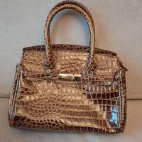 Borsa carpisa stile pelle coccodrillo sintetico