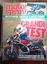 Rivista MOTOSPRINT numero 8 del 1985