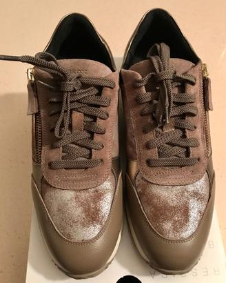 SCARPE GEOX DONNA NUM 40 COLOR MARRONE