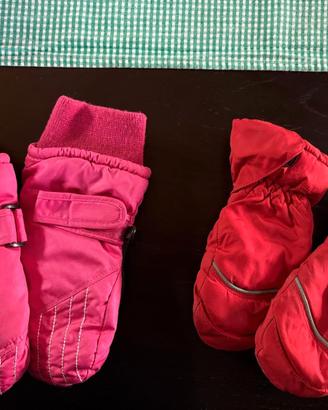 Guanti bimbo e bimba 