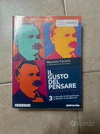 libro ‘il gusto del pensare’ 5º anno liceo