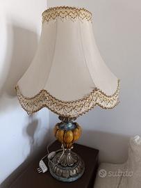 Lampada Antica Da Tavolo Antiquariato anni 50