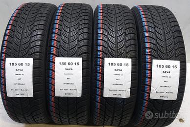 4 GOMME 185 60 15 SAVA BR1373