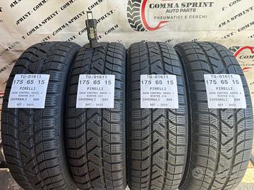 4 PNEUMATICI 175/65 R15 PIRELLI INVERNALI