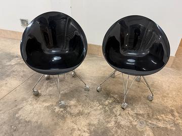 Coppia di sedie vintage