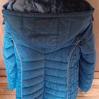 piumino donna blu