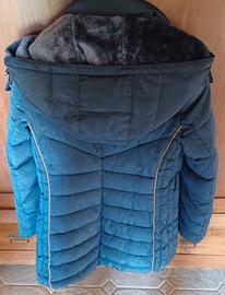 piumino donna blu