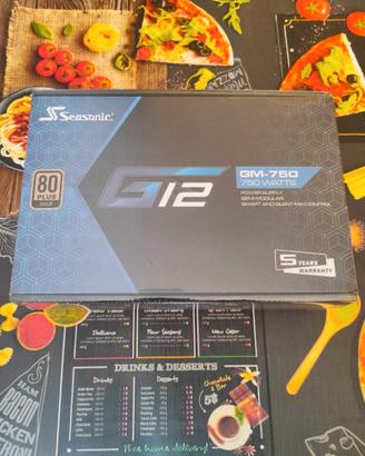Alimentatore Seasonic G12 GM 80 PLUS Gold