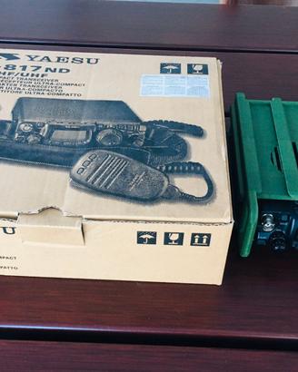 Radio YAESU FT 817 ND QRP + accessori