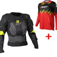 CORPETTO MOTO CROSS SHOT + MAGLIA VERSUS BAMBINO