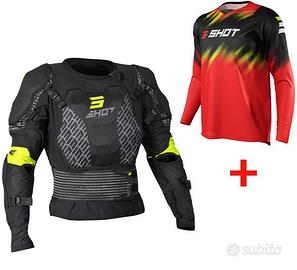 CORPETTO MOTO CROSS SHOT + MAGLIA VERSUS BAMBINO