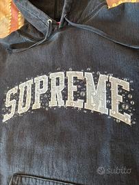 Supreme Water Arc Hoodie Nera – Taglia M