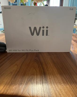 Nintendo Wii nera con accessori