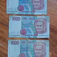 Banconote da 1000 lire