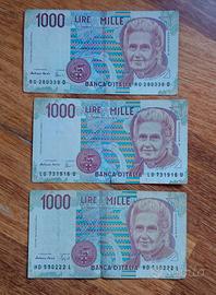Banconote da 1000 lire
