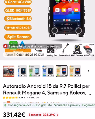 autoradio Megane 4 2017-2023