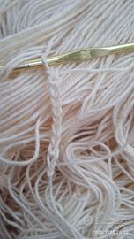 3 matasse di filato lanetta