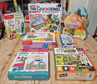 PUZZLE E GIOCHI stile MONTESSORI