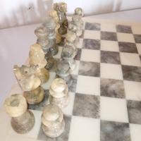  scacchiera genuine alabaster