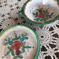 Ceramica di Palinuro scolapasta dipinto a mano