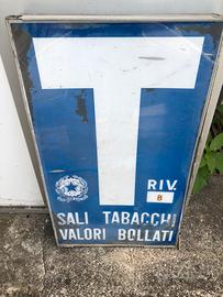 Parti Insegna TABACCHI vintage leggi bene