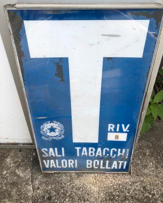 Parti Insegna TABACCHI vintage leggi bene