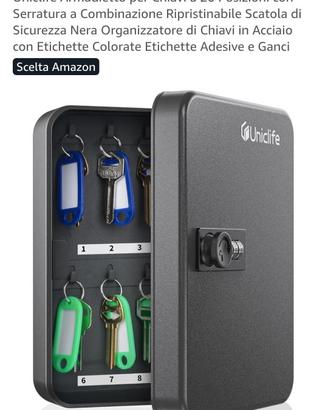 Cassaforte porta chiavi ufficio