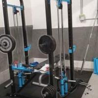 Rack per hone Gym completo di carrucole