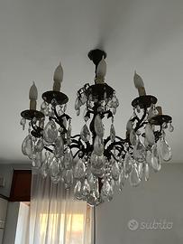 Lampadario in cristallo Swarovski