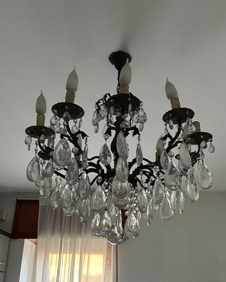 Lampadario in cristallo Swarovski