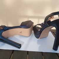 Sandali tacco 12 con plateau