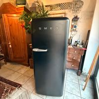Smeg frigo fab 28 black velvet