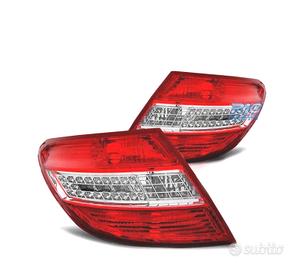 FANALI MERCEDES W204 LIMOUSINE 07-10 LED ROSSO CRI