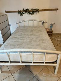 rete e testate del letto 1,5 piazze