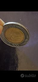 500 Lire 1995 Bimetallica – Doppio bordo interno