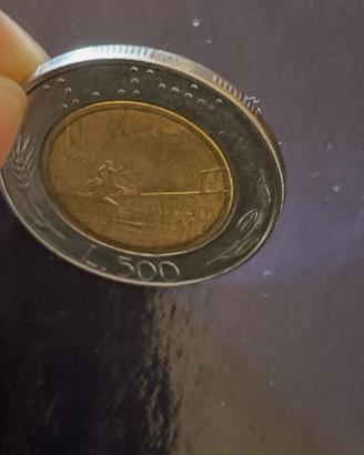 500 Lire 1995 Bimetallica – Doppio bordo interno