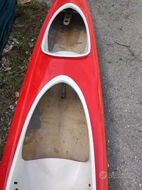 Kayak biposto ASA con timone basculante