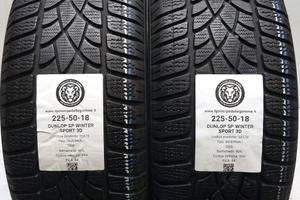2 GOMME 225 50 18 DUNLOP A58578