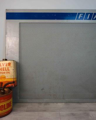 INSEGNA FIAT DA OFFICINA PORTA ATTREZZI MECCANICO