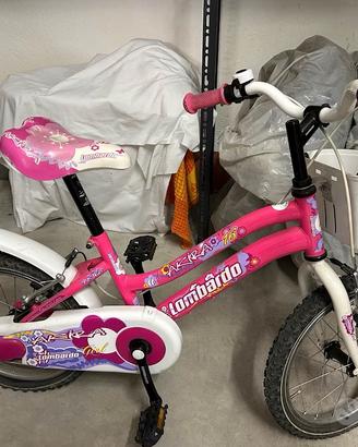 Bici bambina 3/6 anni cerchi da 16