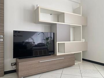 Mobile soggiorno moderno e modulabile