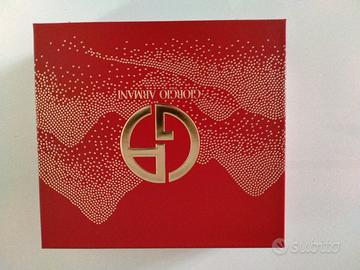 Scatola Giorgio Armani vuota 