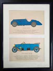 Stampe Alfa Romeo incorniciate